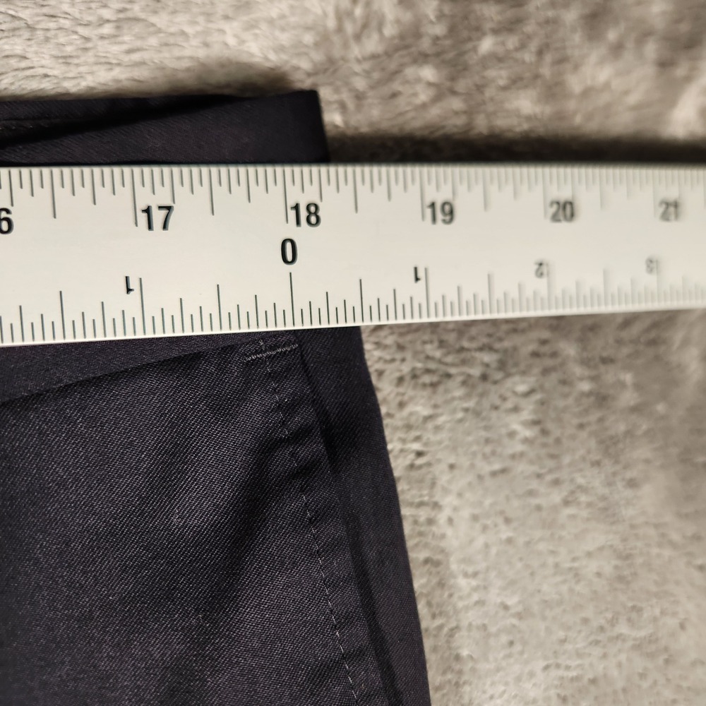 Hugo Boss Dress Pants Mens 44S Black Excellent Pasolini Movie Cuffed Trousers - Picture 2 of 14